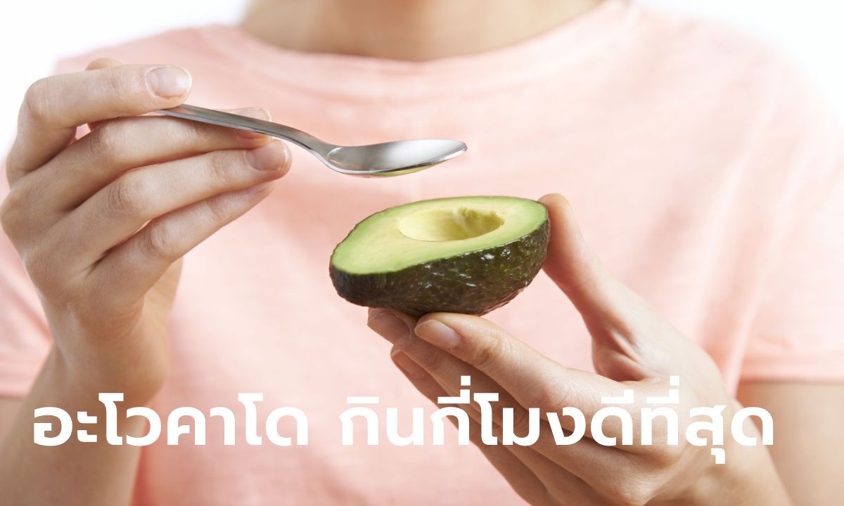 "อะโวคาโด" กินเวลาไหนดีต่อร่างกายมากที่สุด ก่อนนอนกินได้ไหม