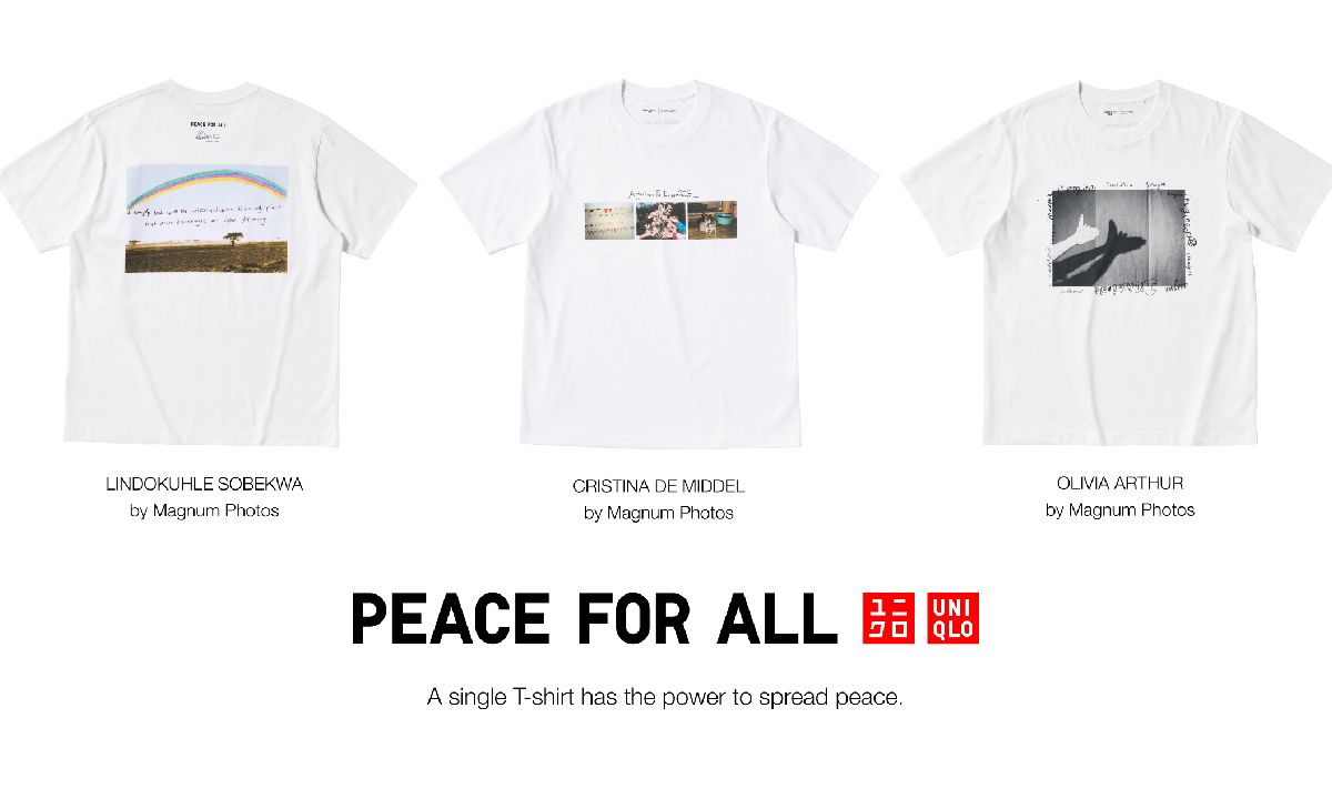 ยูนิโคล่ ร่วมกับ Magnum Photos เปิดตัวเสื้อยืด PEACE FOR ALL ดีไซน์ใหม่