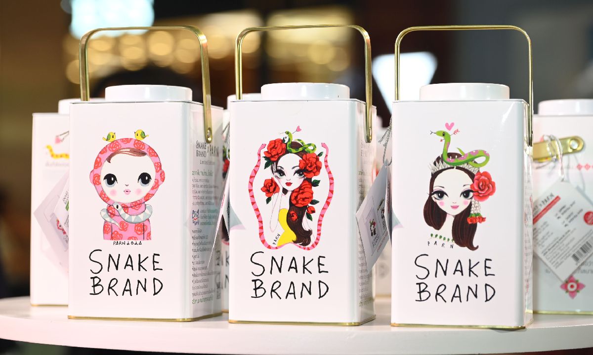 อังกฤษตรางูเปิดตัวผลิตภัณฑ์ลิมิเต็ด เอดิชั่น "SNAKE BRAND x PARN LIMITED EDITION" รับปีงู 2568