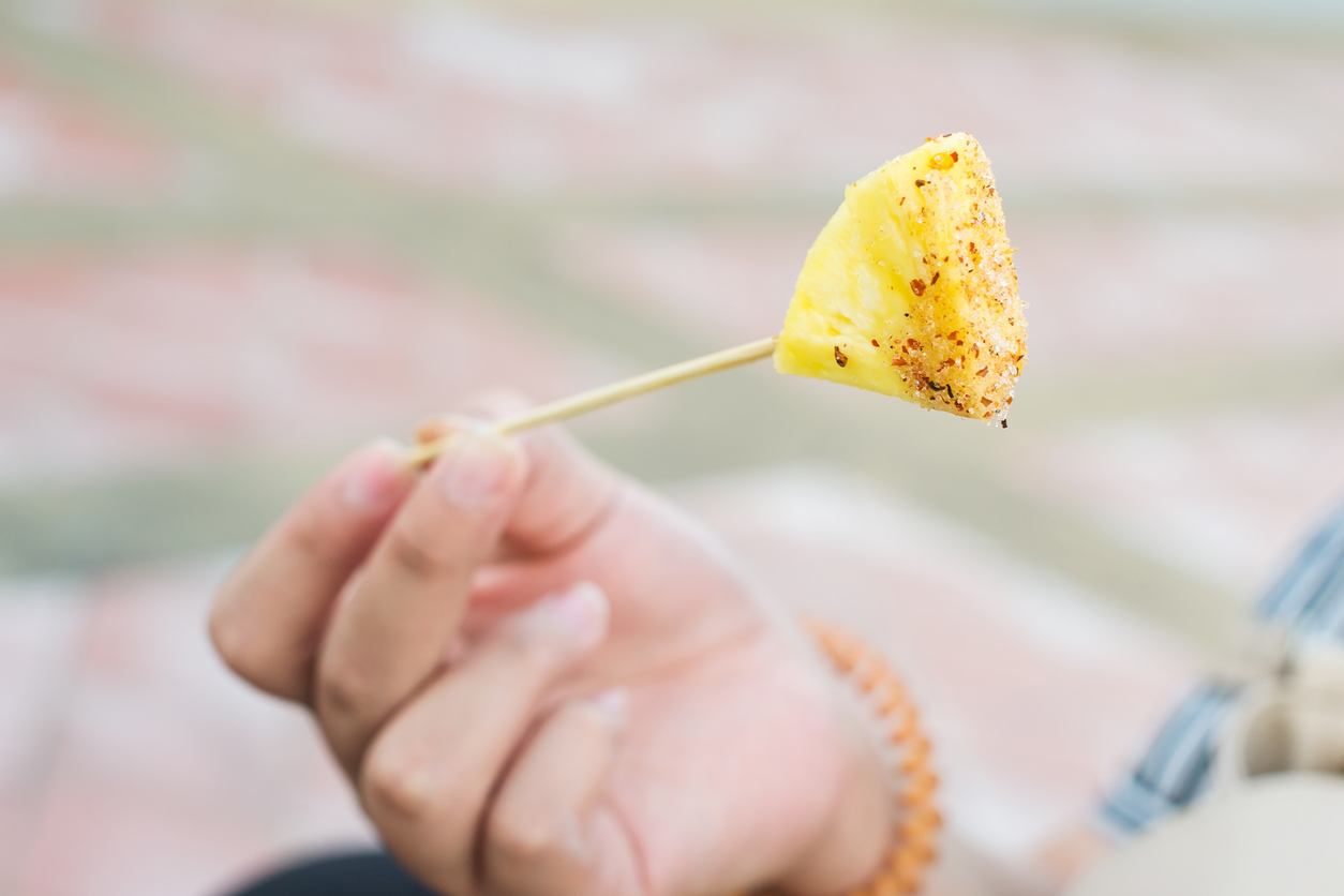 กินสัปปะรดแล้วลิ้นแตก วิธีแก้