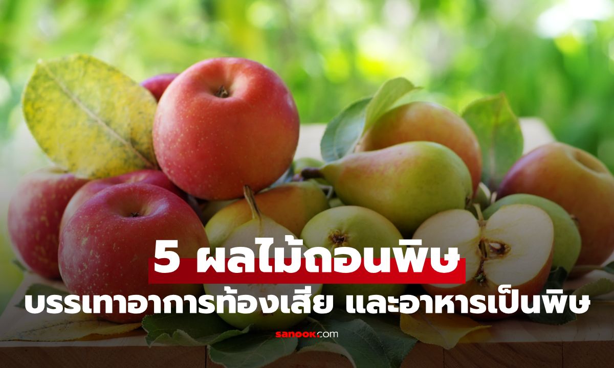 5 ผลไม้ถอนพิษ! ช่วยบรรเทาอาการท้องเสียและอาหารเป็นพิษได้จริง