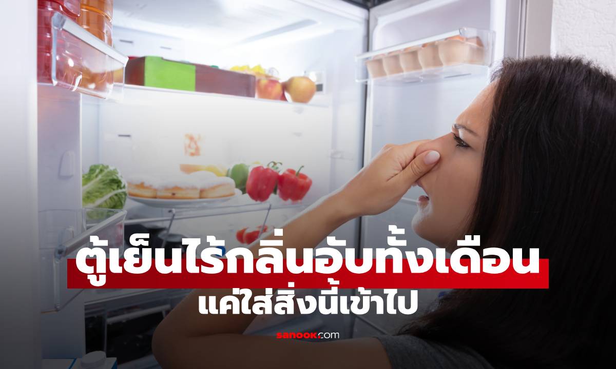 ตู้เย็นหอมสดชื่นไร้กลิ่นอับทั้งเดือน แค่ใส่สิ่งนี้เข้าไป ราคาแค่หลักสิบ!