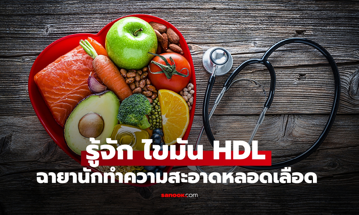 รู้จักไขมัน HDL ฉายานักทำความสะอาดหลอดเลือด กินอะไรถึงสร้างไขมันดี มีประโยชน์ต่อร่างกาย