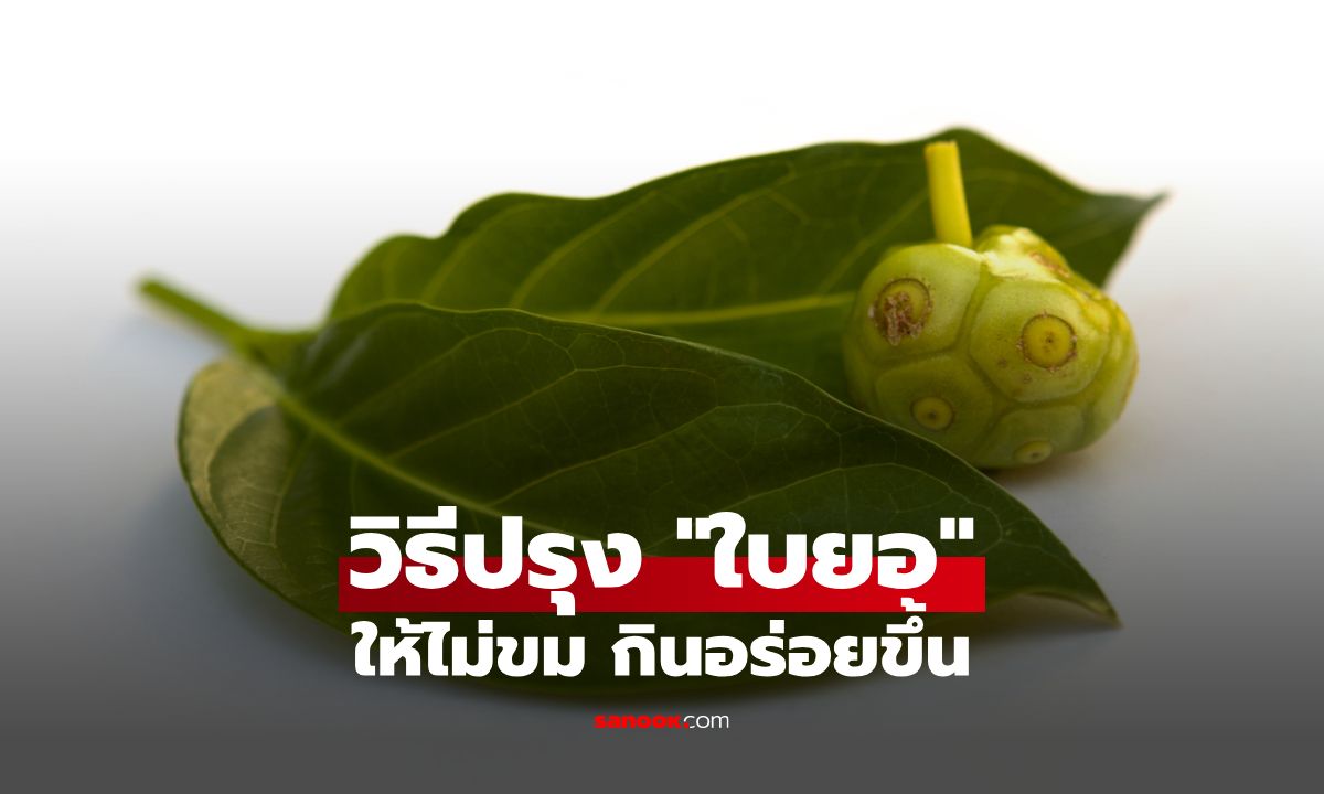 วิธีทำให้ “ใบยอ” ไม่ขม เคล็ดลับเปลี่ยนผักสุขภาพให้กินอร่อยขึ้น