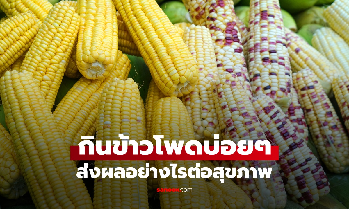 กินข้าวโพดบ่อยๆ ส่งผลอะไรกับร่างกาย เปิด 6 ประโยชน์และข้อควรระวัง