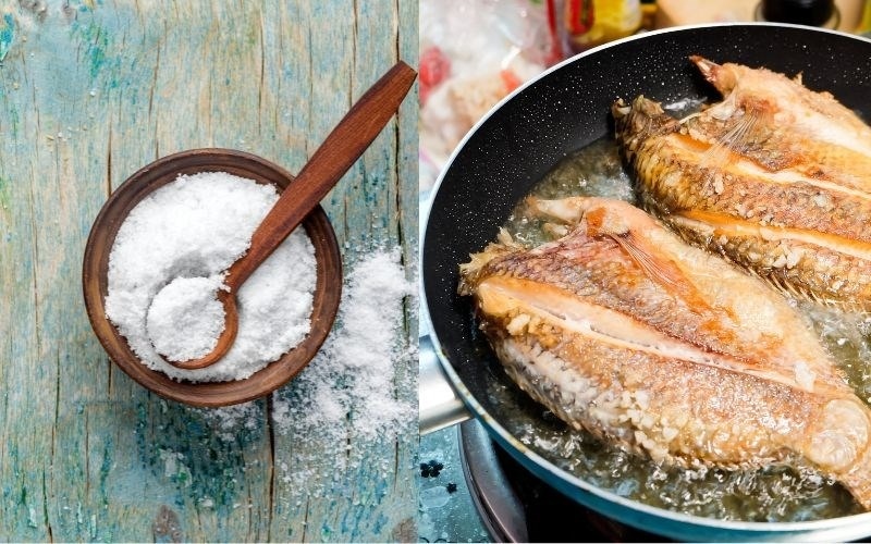 ทอดปลา ไม่ติดกระทะ