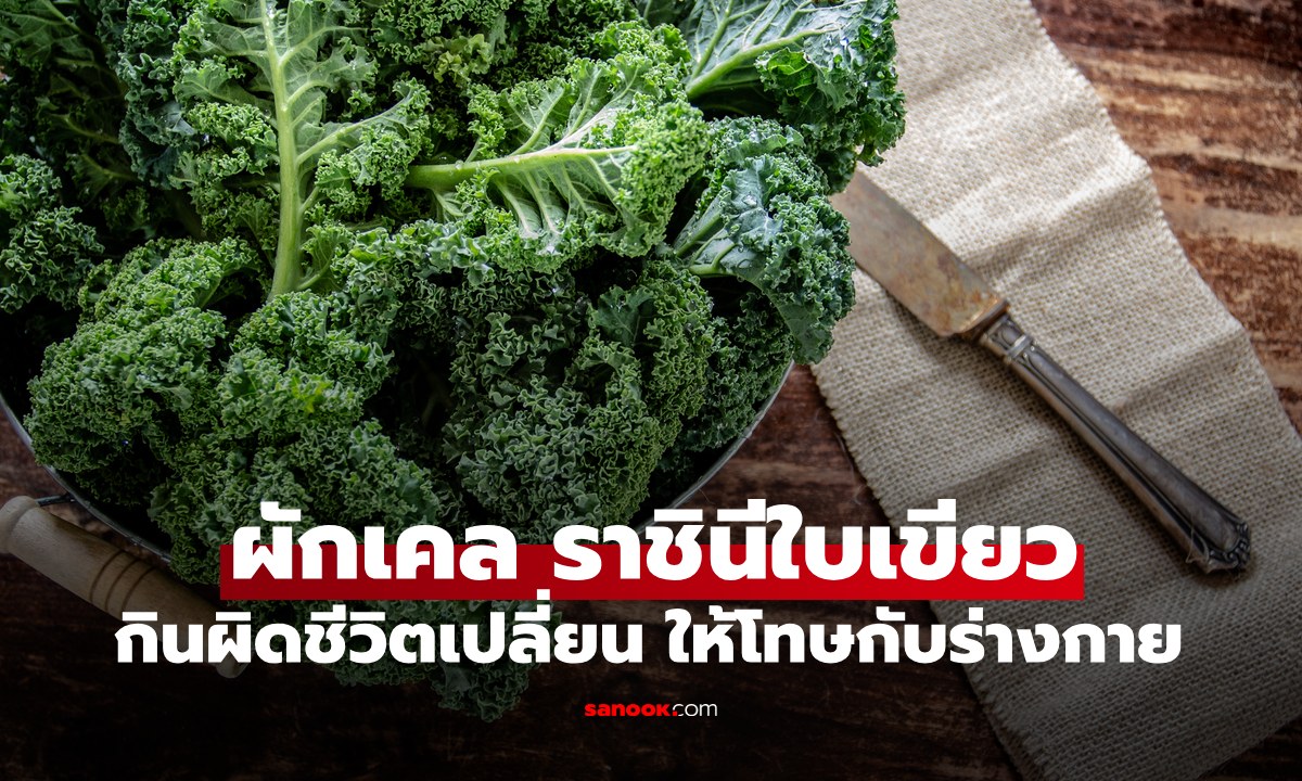 "ผักเคล" ราชินีผักใบเขียว กินผิดชีวิตเปลี่ยน ส่งผลต่อร่างกายอย่างไร