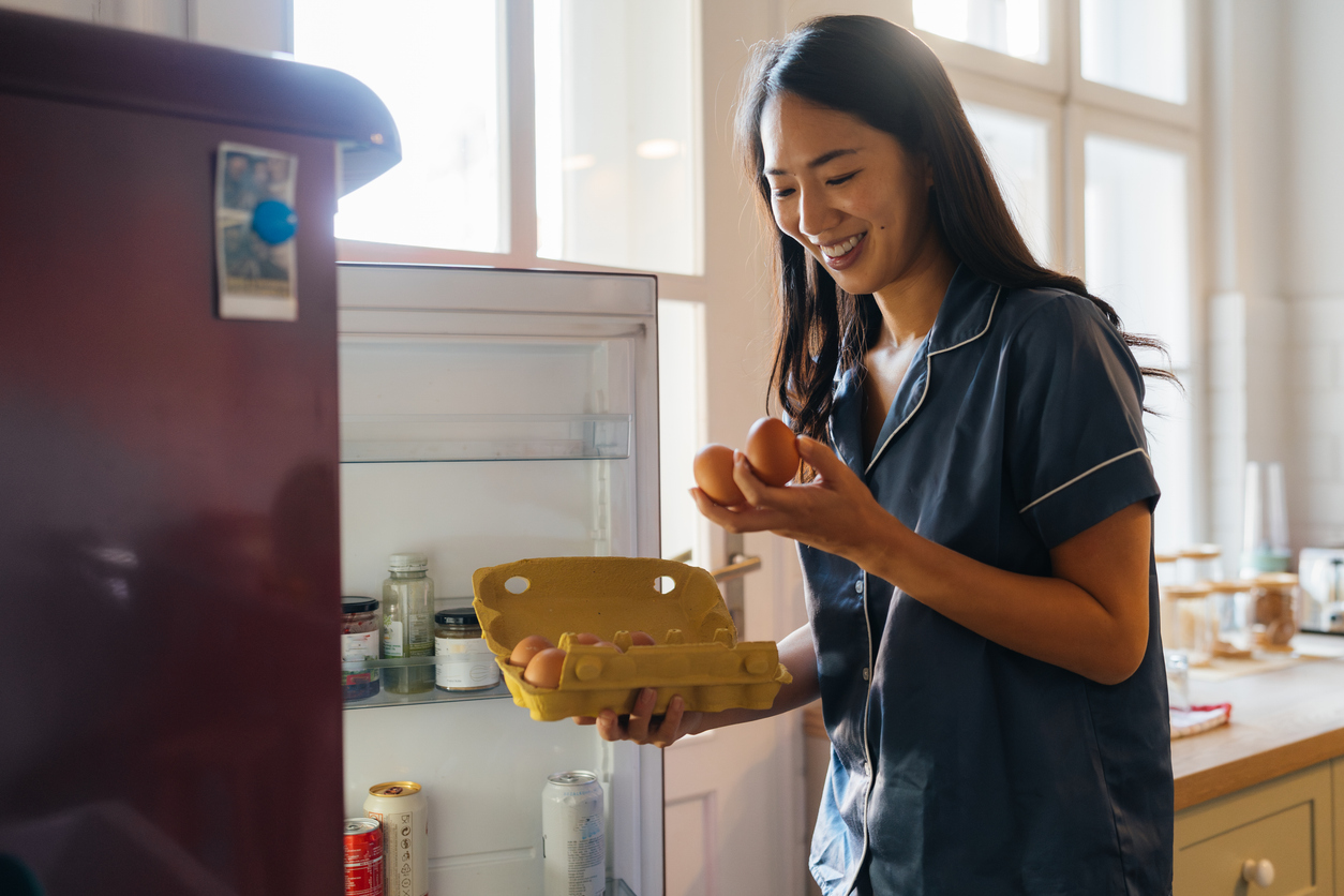 ล้างไข่ไก่ก่อนแช่ตู้เย็น