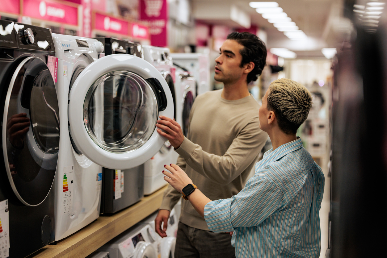 กิโลกรัมน้ำหนักบนเครื่องซักผ้า