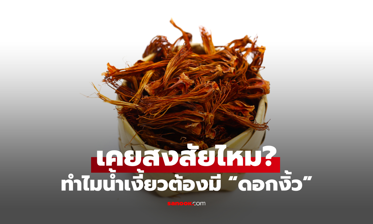 ดอกงิ้วในน้ำเงี้ยวคืออะไร? ทำไมขนมจีนน้ำเงี้ยวต้องใส่?