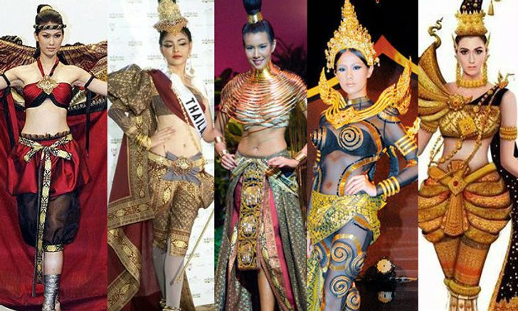 Miss Universe และ พัฒนาการ ชุดประจำชาติไทย สวย โดดเด่น บนเวทีมิสยูนิเวิร์ส