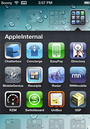 Apple Switchboard Program 12 แอพหวงห้ามของ iOS ที่จะมีแต่พนักงาน Apple เท่านั้นที่ได้ใช้