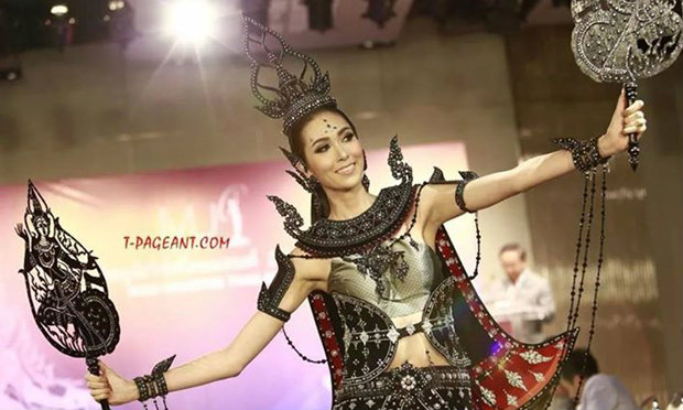 แอลลี่ พิมบงกช อวดชุดประจำชาติไทย Miss Universe 2014