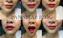 [Swatches] ทลายกรุ ลิปแดง ของสาวแอร์แบบดิฉัน!!