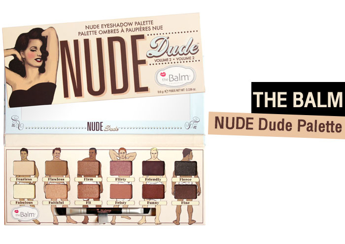 THE BALM Nude Dude พาเล็ตอายชาโดว์สุดขี้เล่น