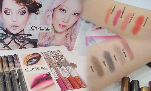 แกะกล่อง L'oreal กับเครื่องสำอางรูปแบบใหม่ "คุชชั่น" เพื่อดวงตาและเรียวปาก