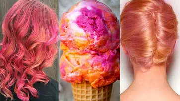 เทรนด์สีผมใหม่ล่าสุดจากฝั่งอเมริกา Sherbet  Hairs