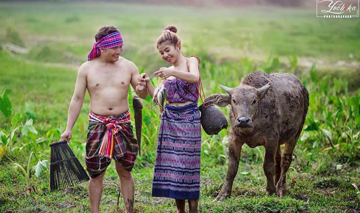 หวานไม่เหมือนใคร ไอเดีย ถ่ายภาพพรีเวดดิ้ง สไตล์บ้านนา สุดโดนใจ