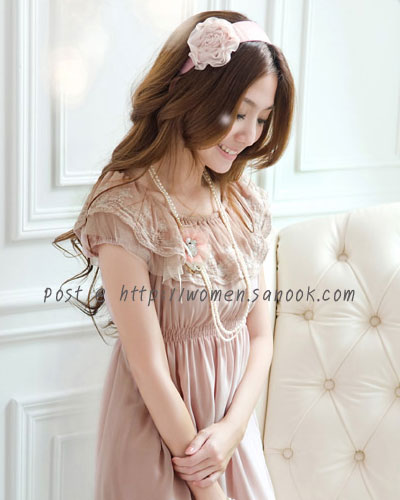 แฟชั่นอินเทรนด์ กิ๊บติดผม/ที่คาดผม ดอกไม้ใหญ่ ไฮโซ