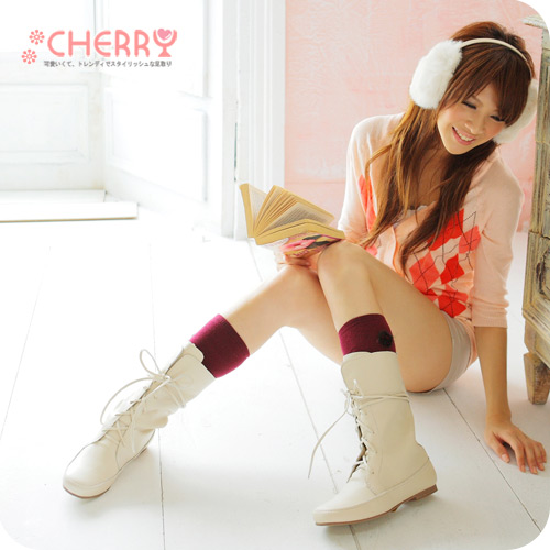 แฟชั่น บู๊ท หน้าหนาวของสาวๆไต้หวัน