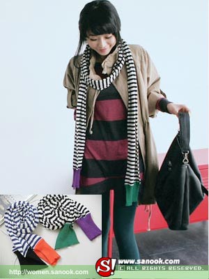 แฟชั่นผ้าพันคอ ส่งตรงจาก Korea