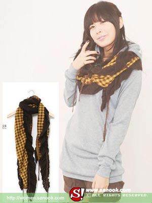 แฟชั่นผ้าพันคอ ส่งตรงจาก Korea