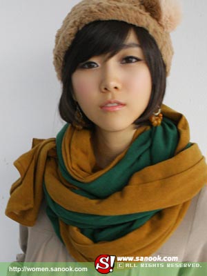 แฟชั่นผ้าพันคอ ส่งตรงจาก Korea