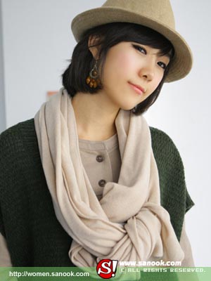 แฟชั่นผ้าพันคอ ส่งตรงจาก Korea