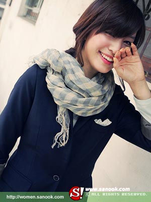 แฟชั่นผ้าพันคอ ส่งตรงจาก Korea