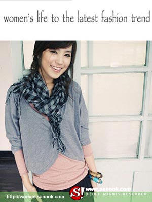 แฟชั่นผ้าพันคอ ส่งตรงจาก Korea