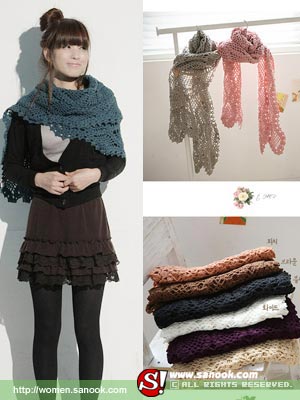 แฟชั่นผ้าพันคอ ส่งตรงจาก Korea