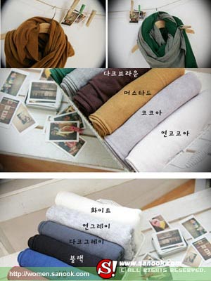 แฟชั่นผ้าพันคอ ส่งตรงจาก Korea