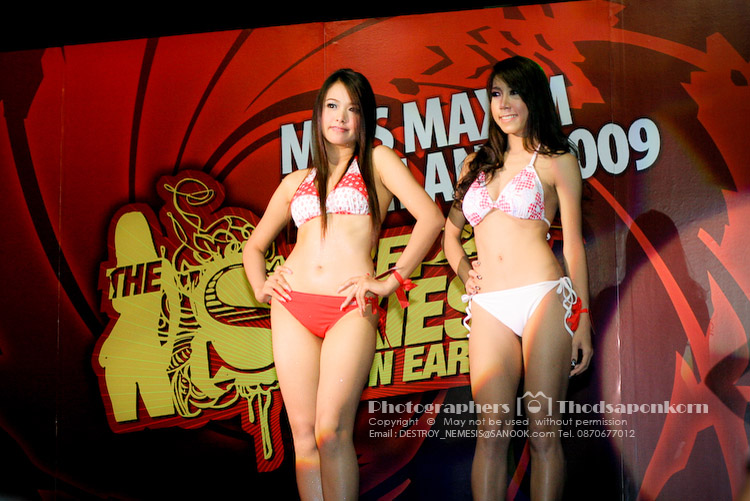 เผยโฉม เมเปิ้ล พัชชุดาญ์  สาวเซ็กซี่คว้ารางวัล Miss Maxim Thailand 2009