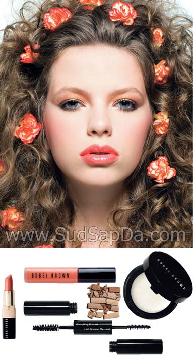 เทคนิคแต่งหน้า ให้สีสวยเหมือนดอกไม้