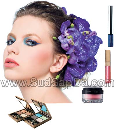 เทคนิคแต่งหน้า ให้สีสวยเหมือนดอกไม้