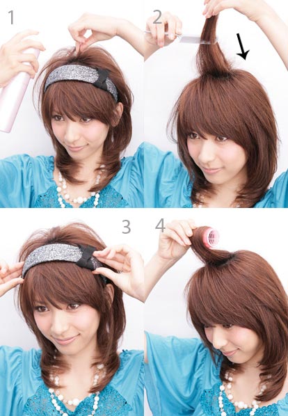 วิธีเซ็ตผมไตล์ สาวเกาหลี ญี่ปุ่น