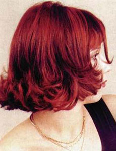 แบบผม Kinks (ดัดปลายผม)  ปี 2009