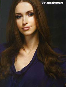 แบบผม Kinks (ดัดปลายผม)  ปี 2009