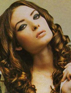 แบบผมหยิก ผมลอน ปี 2009