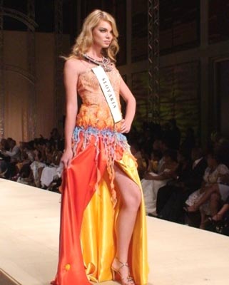 สาวรัสเซียหุ่นดีชนะใจคว้ารางวัลชนะเลิศรอบ Miss World Top Model