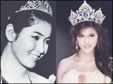 ย้อนวันวานอันแสนประทับใจกับ 5 นางสาวไทย