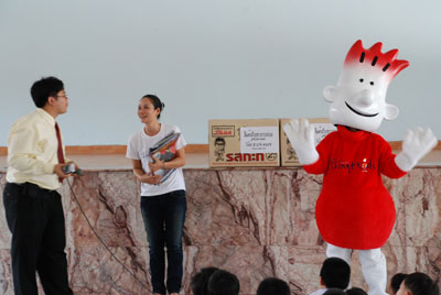 หนังสือพิมพ์เด็ก Giant Kids ชวนเด็กๆ เข้าสู่โลกการอ่านหนังสือพิมพ์