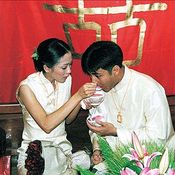 แต่งงานแบบพิธีจีน