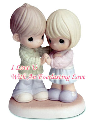 ภาพตุ๊กตาคู่รัก +ข้อความดีๆ ต้อนรับวาเลนไทน์