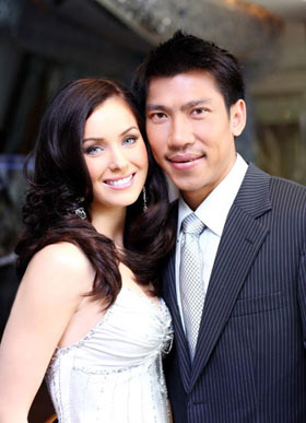 งานแต่ง บอล ภราดร - นาตาลี เกลโบว่า