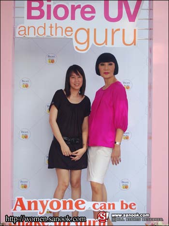 บิโอเร  เปิดตัว  บิโอเร ยูวี ไบร์ท เฟส มิลค์ โลชั่นกันแดดบวกเมคอัพเบส