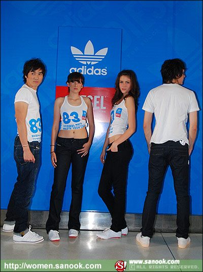 กางเกงยีนส์แฟชั่นสุดพิเศษ adidas Originals Denim by Diesel