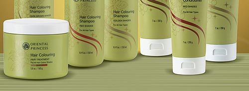 Oriental Princess Hair Colouring