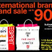 International brands grand sale up to 90%