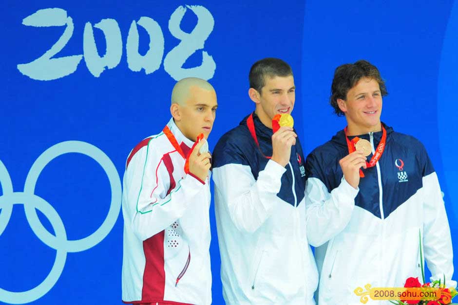 ไมเคิล เฟลป์ส หนุ่มสุดฮอตในโอลิมปิก 2008